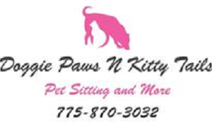 Doggie Paws N Kitty Tails Logo