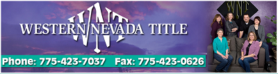Western Nevada Title Company Logo
