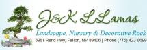 J & K Llamas Landscape & Nursery Logo