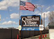 Churchill Village Apartments Logo